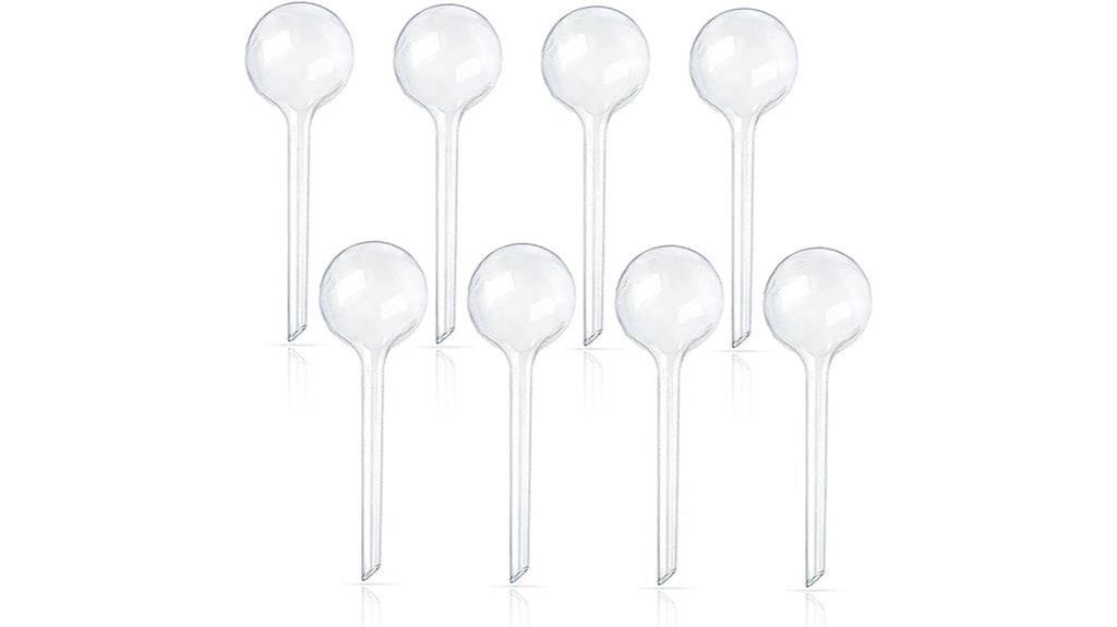 8 small plant watering globes