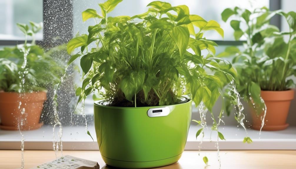 advantages of self watering systems