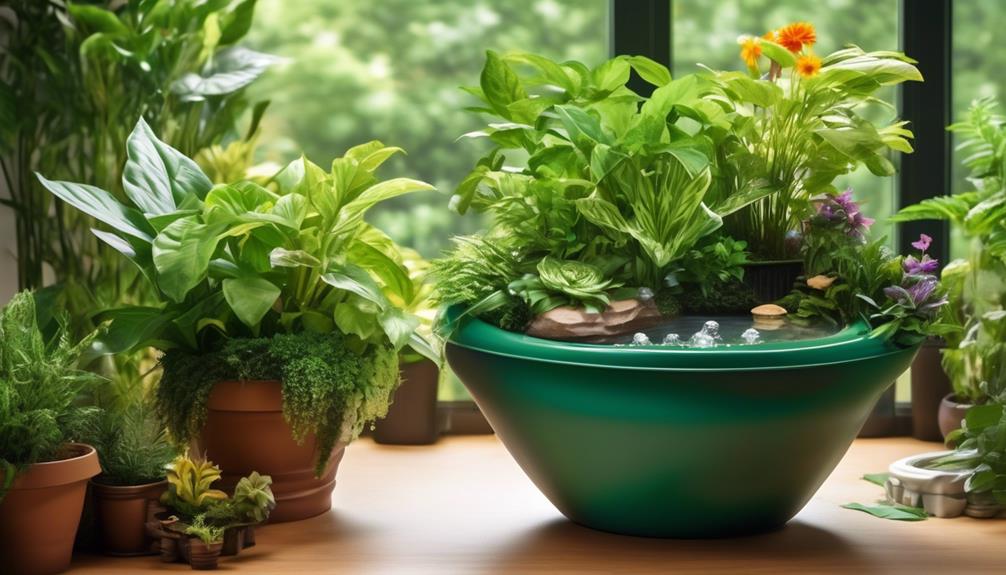 care for self watering pots