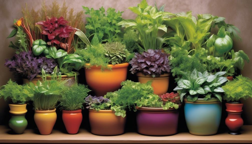 choosing plants for self watering pots