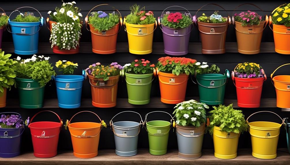 choosing the right gardening bucket