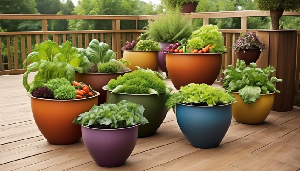 choosing vegetable pots wisely