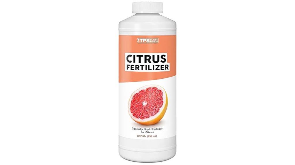 citrus fertilizer for fruiting trees