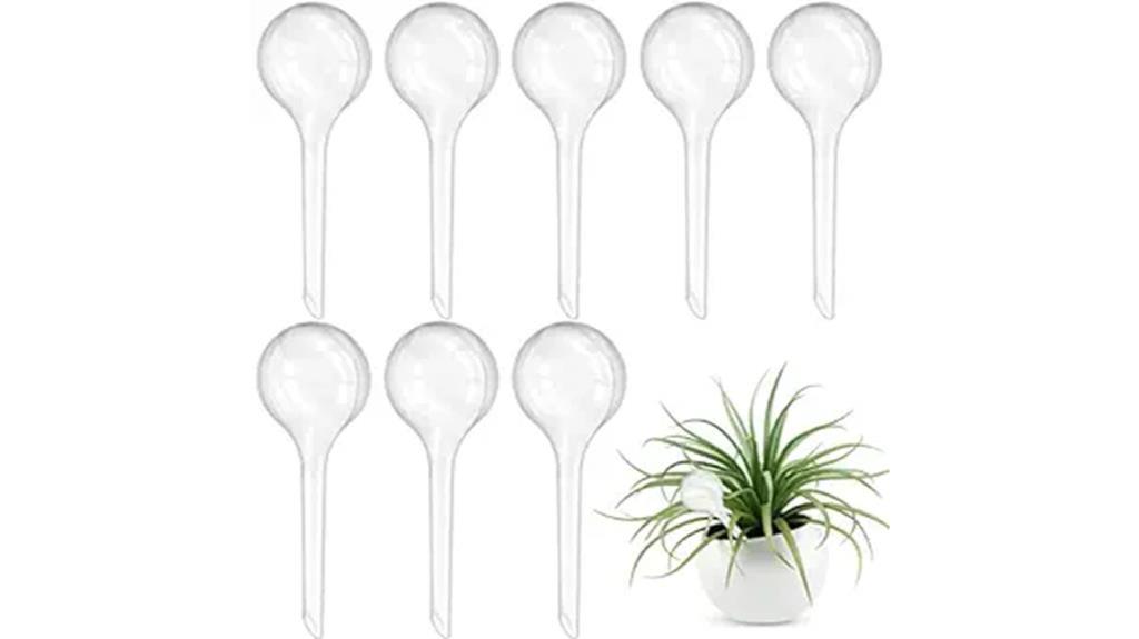 clear 8 pack plant watering globes
