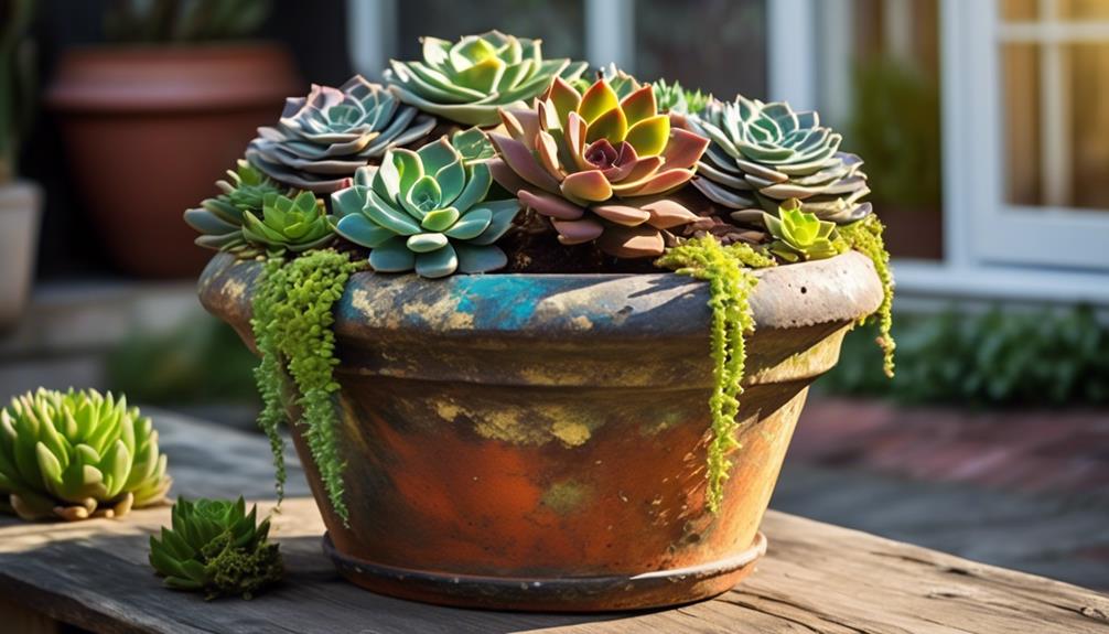 creative upcycling for planters