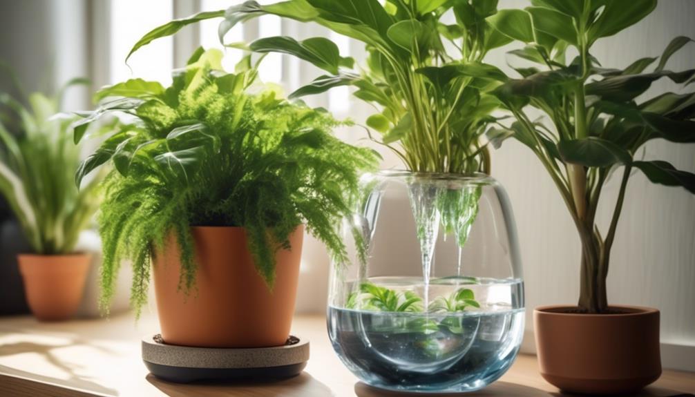 efficient indoor plant watering