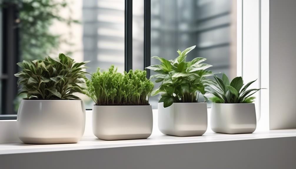 efficient self watering indoor pots