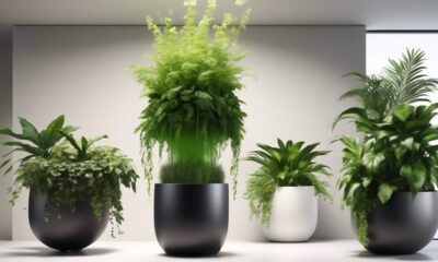 efficient self watering planters