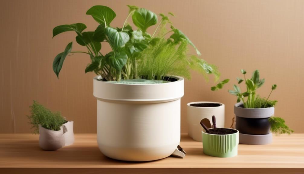 environmental impact of self watering pots