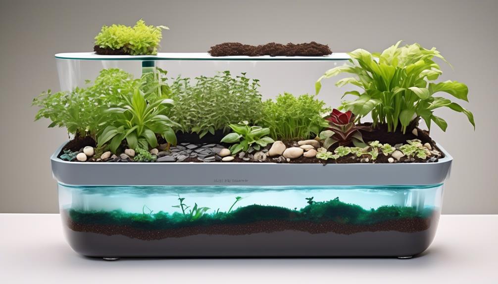 features of self watering planters