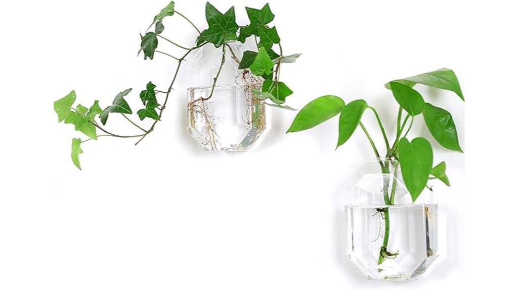 glass wall planters for sale