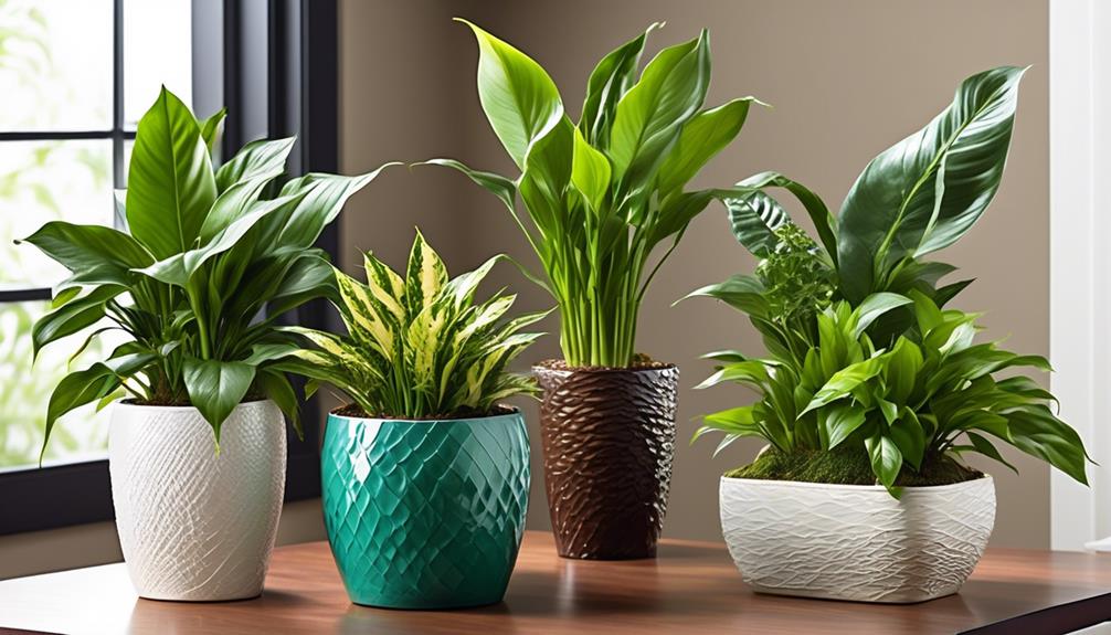 ideal plants for self watering planters