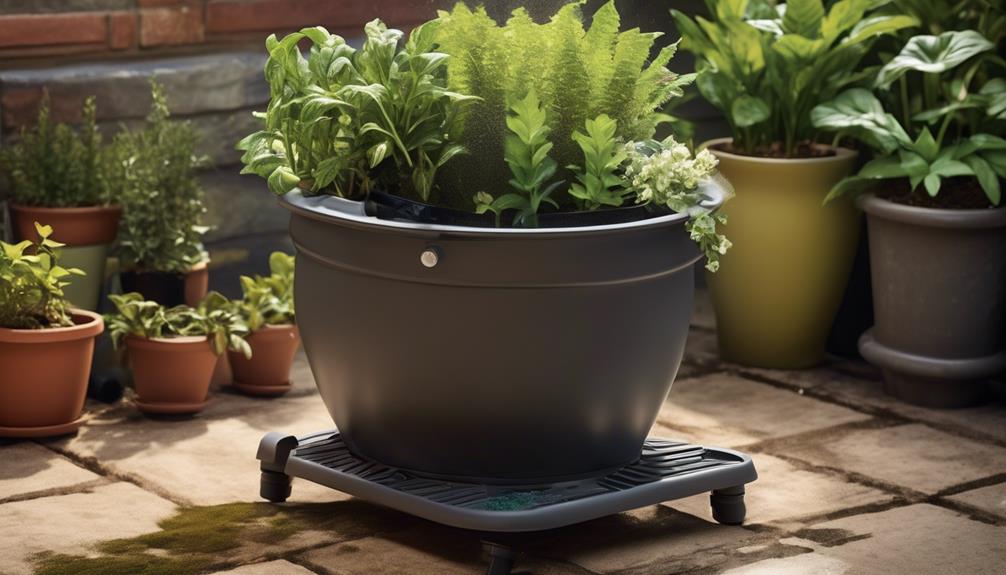 increasing longevity of self watering pots