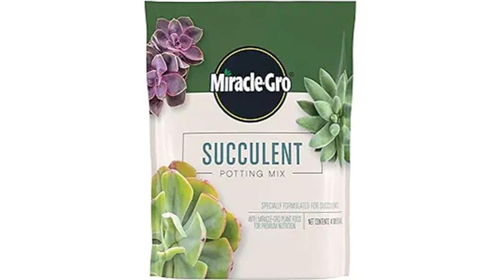 miracle gro succulent potting mix