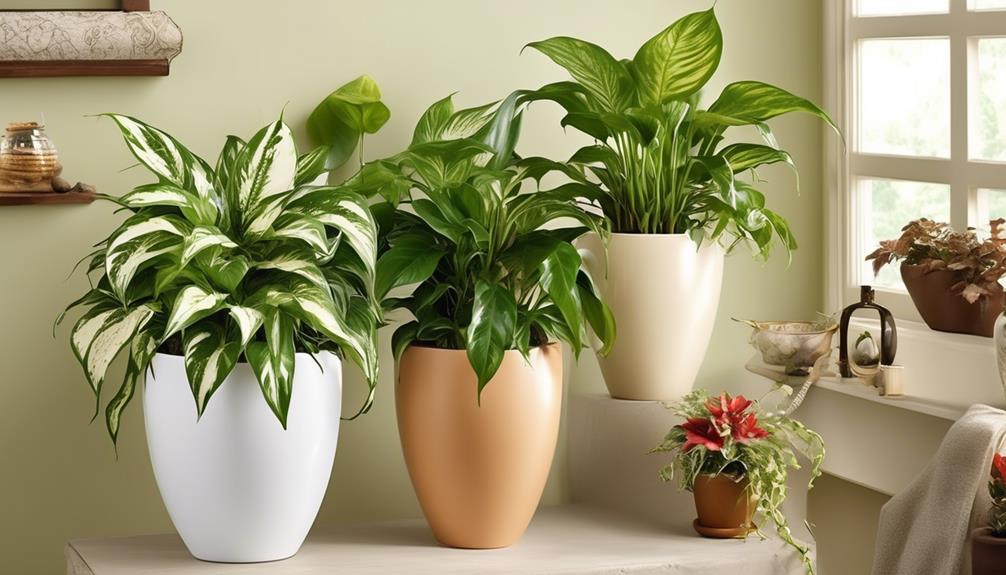 optimal plants for self watering pots