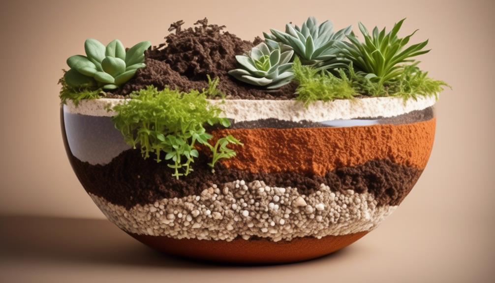 optimal soil for self watering pots