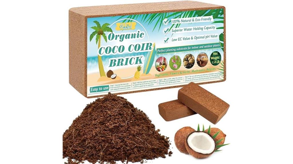 organic coco coir brick