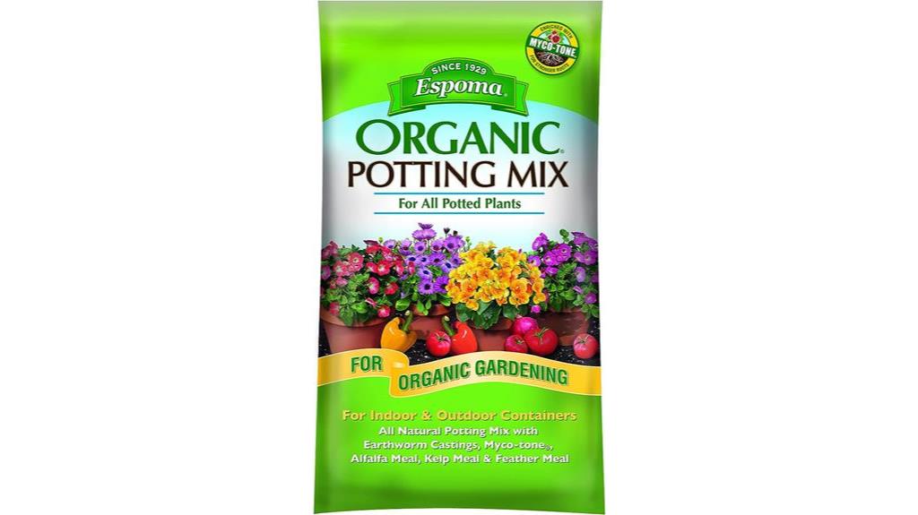 organic potting soil mix
