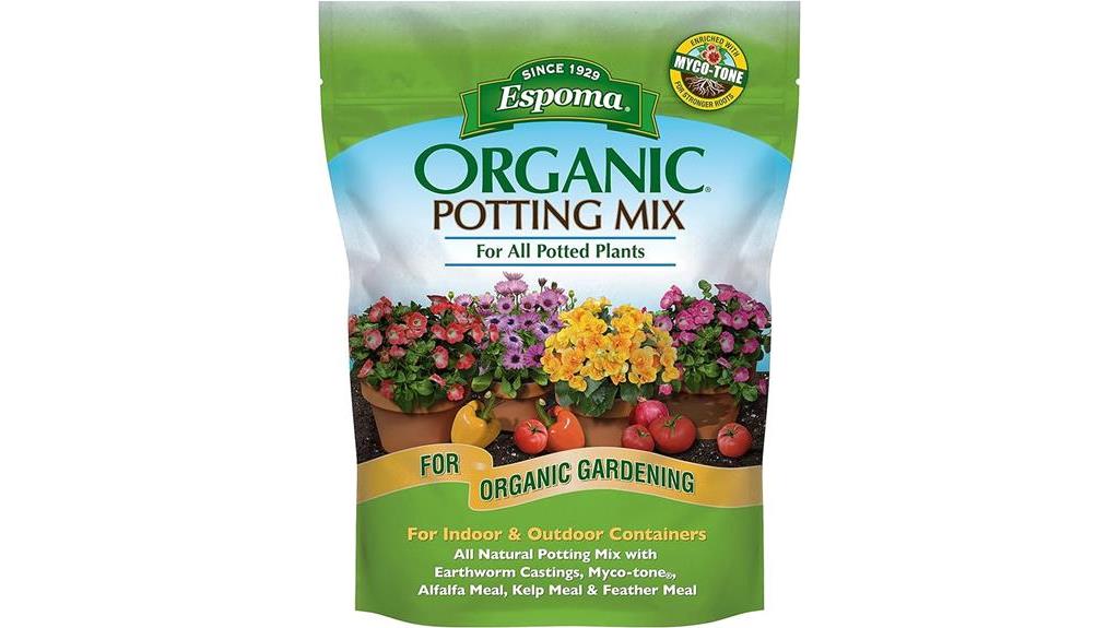 organic potting soil mix