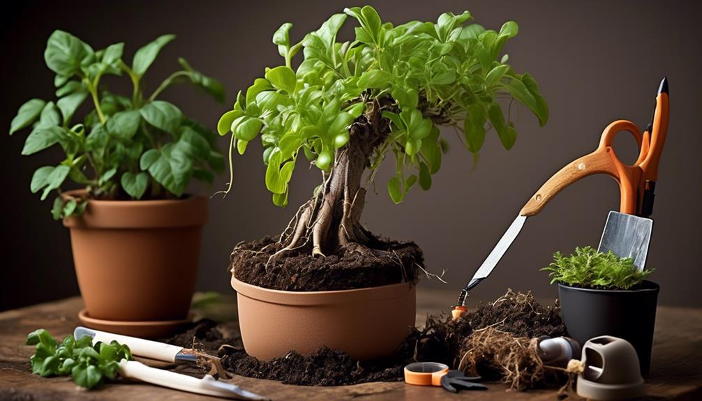 plant care and transplanting
