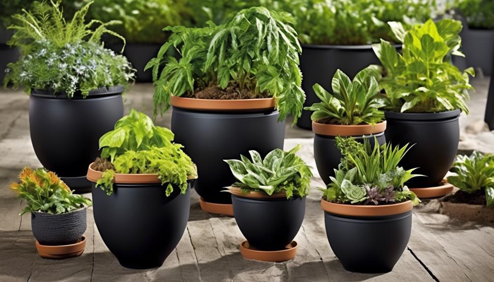 selecting appropriate pot sizes