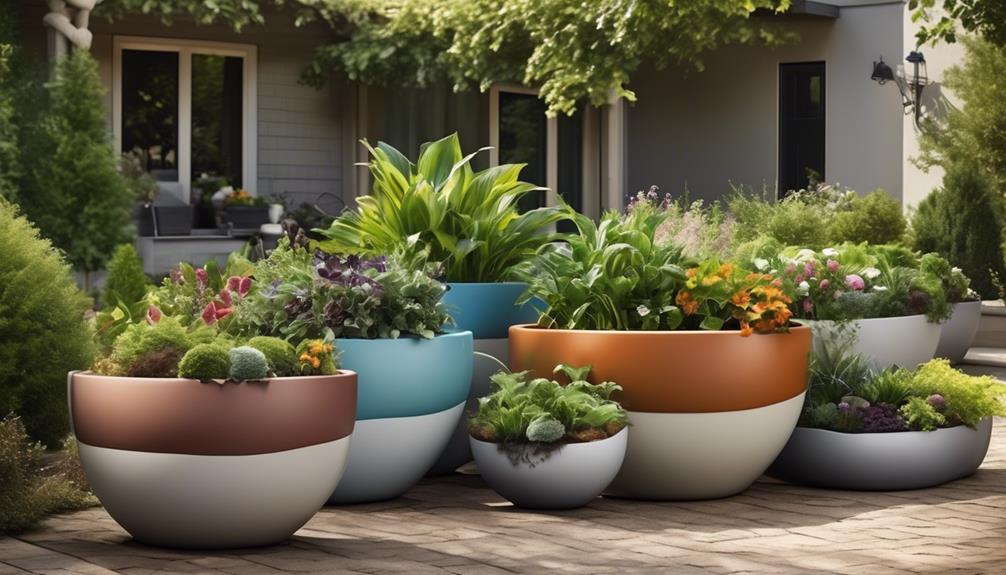 selecting the ideal self watering pot size