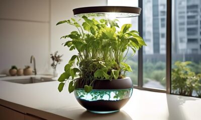 self watering plant pot