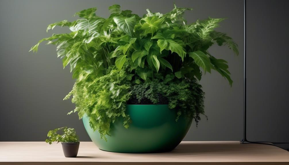 self watering plant pot care