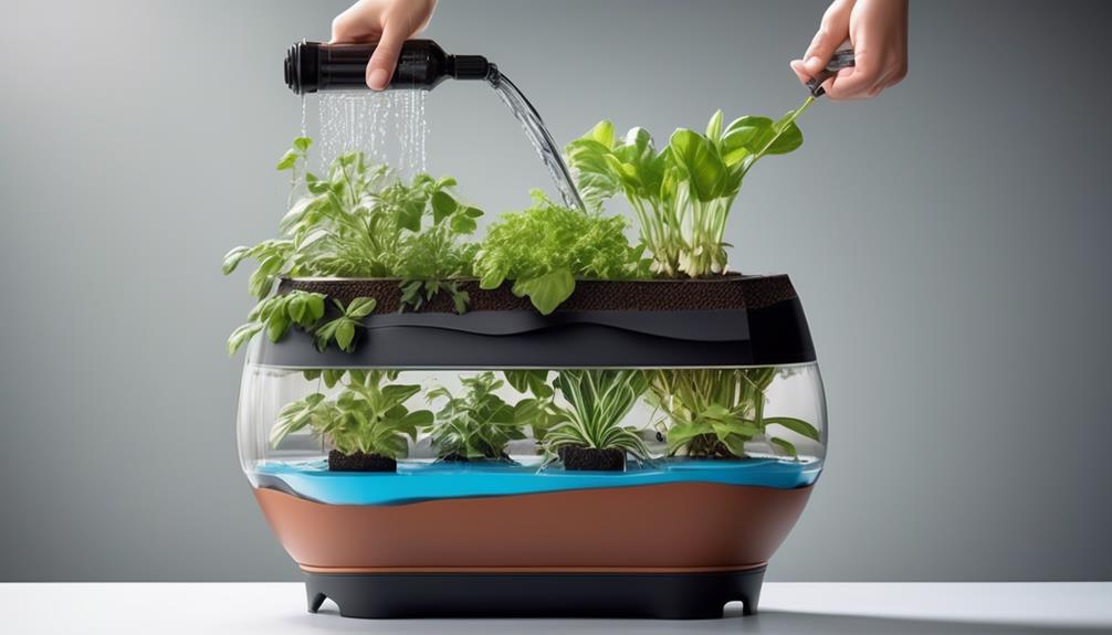 self watering pot mechanism explained