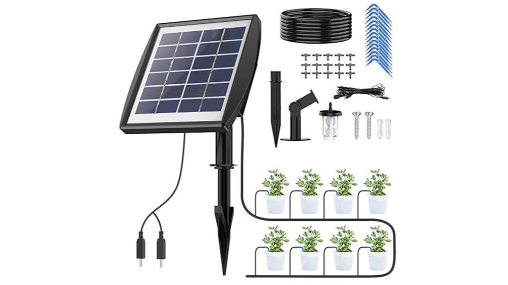 solar powered drip irrigation system