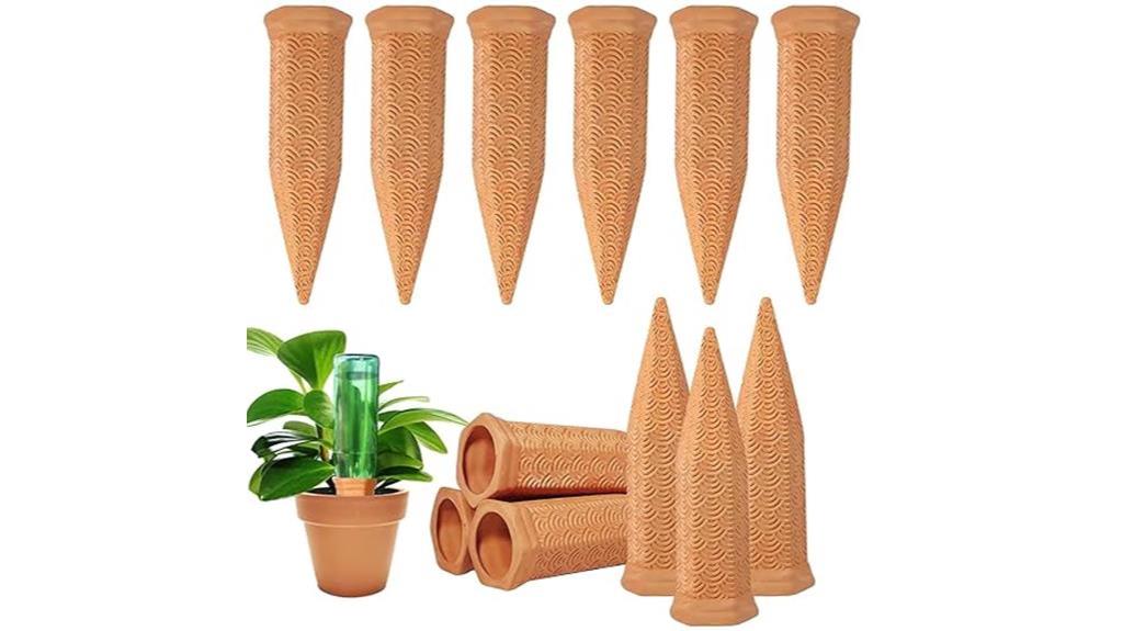terracotta plant watering spikes