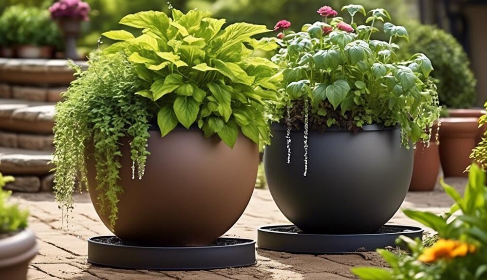 top rated planter watering systems