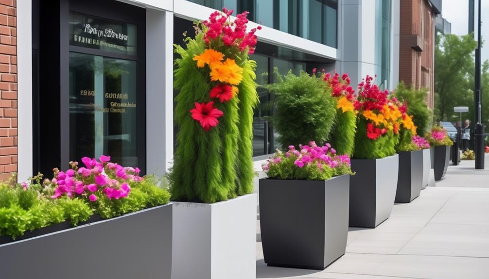 top rated planters for commercial spaces