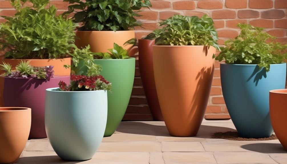 trendy and convenient planters