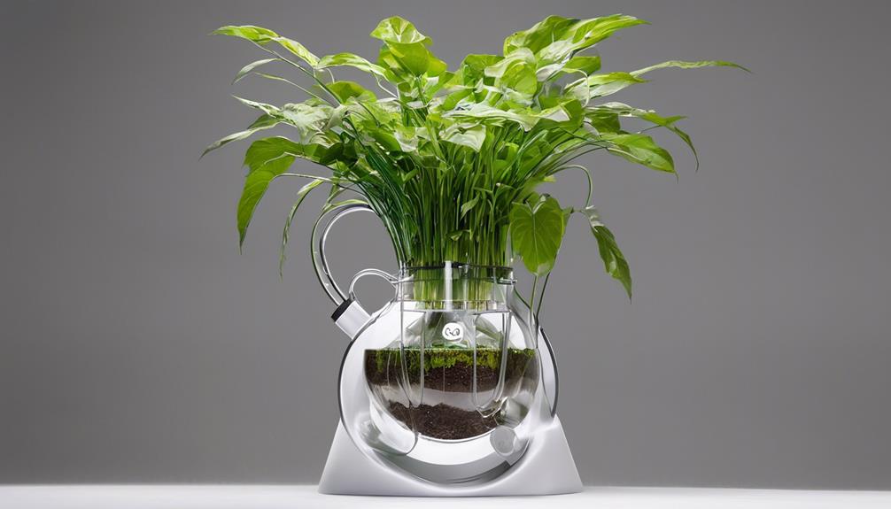 understanding self watering pot mechanism