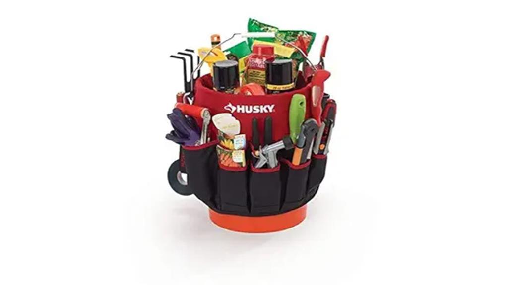 versatile bucket organizer for a husky toolbox
