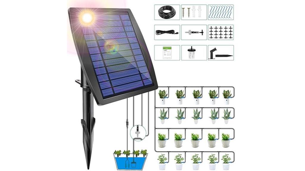 versatile solar powered irrigation system