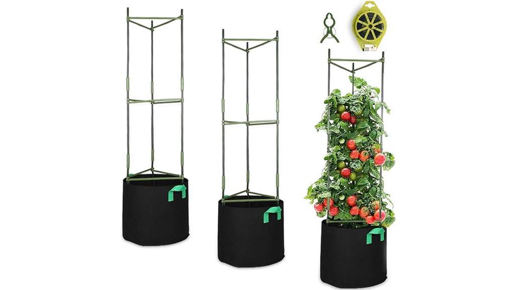 vertical plant support system