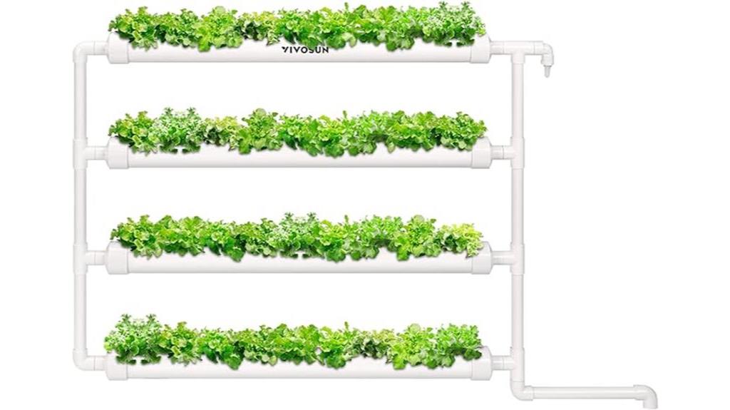 wall mounted hydroponic grow kit