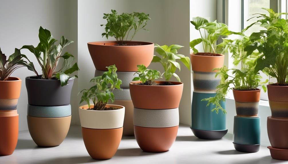 choosing indoor self watering pots