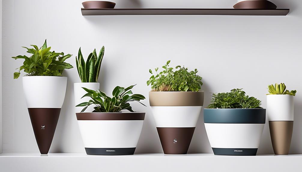 choosing self watering plant pots
