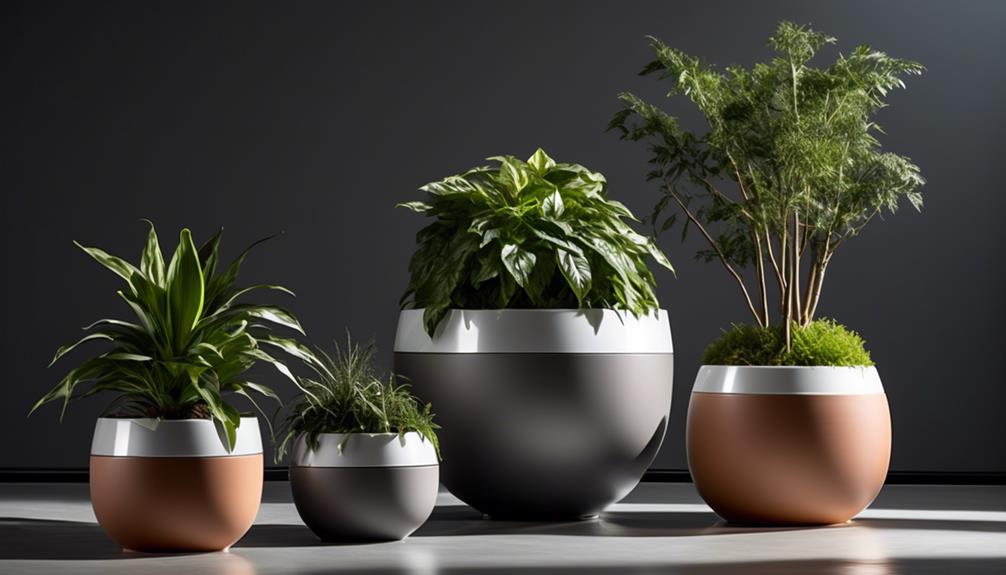 choosing self watering plant pots