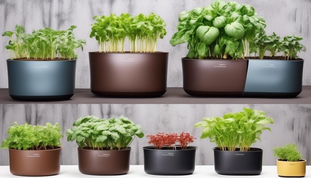 choosing self watering pots for vegetables