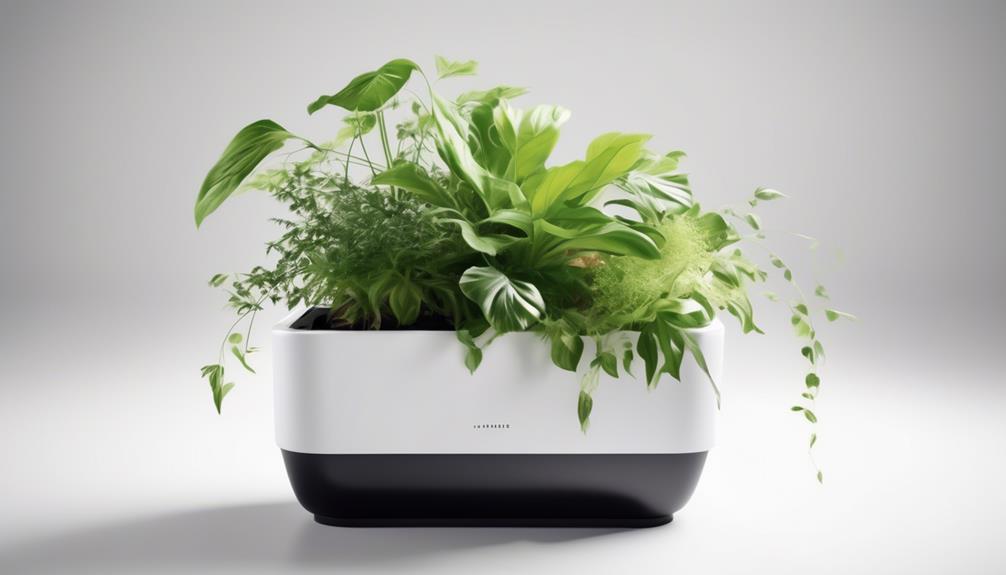 eco friendly self watering planters