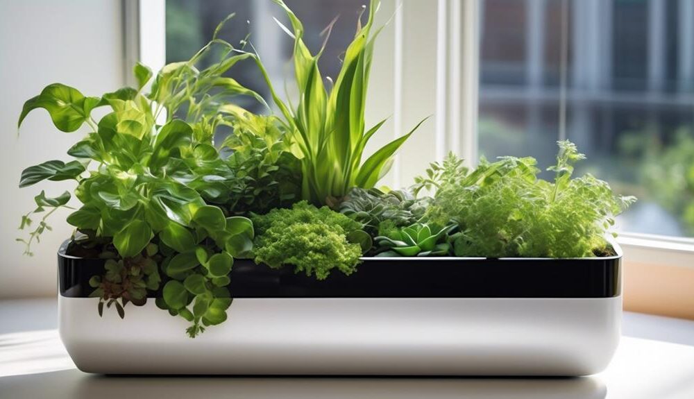 effortless indoor gardening made easy with smart self watering planters