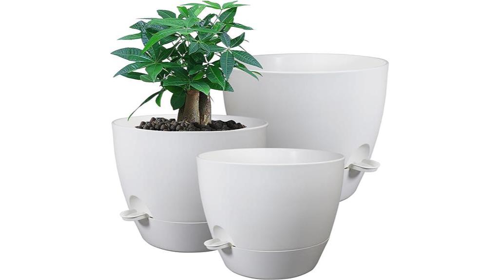 large self watering pots