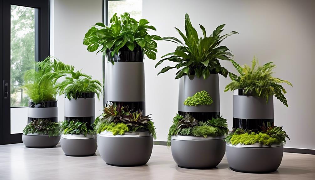 self watering planters for thriving plants
