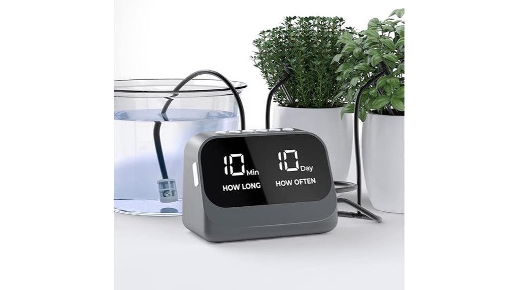 smart watering system for potted plants