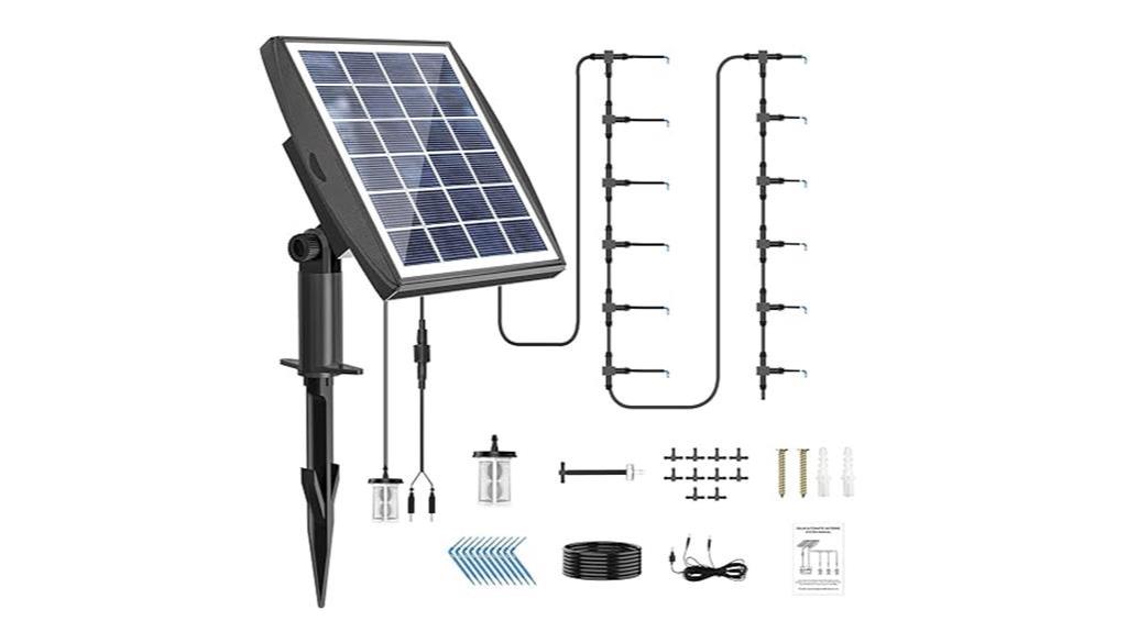 solar powered drip irrigation kit
