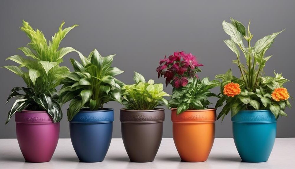 top rated self watering plant pots